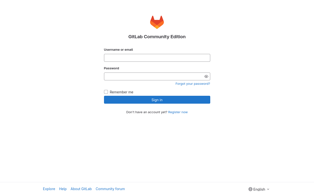 GitLab Classroom login page